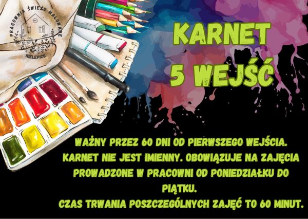 Karnet 5 wejść